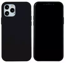 Fusion Accessories Fusion Elegance Fibre Protect silikoninis dėklas Apple iPhone 15 Pro Max juodas