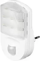 Goobay LED naktinė lemputė su judesio jutikliu, aplinkos apšvietimas, balta, šalta balta, IP20, II, 5 m