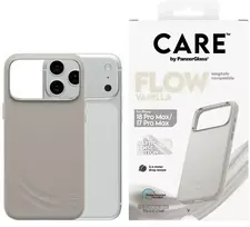 Panzer Glass „CARE by PanzerGlass“ „Feature FLOW“ „MagSafe“ dėklas, skirtas „iPhone 18 Pro Max“ / „17 Pro Max“, vanilės spalvos