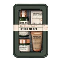 Baylis & Harding Gift set in a tin box Bergamot, Hemp & Sandalwood 4 pcs Barzdos priežiūra