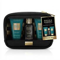 Baylis & Harding Men Body Care Trio ( Black Pepper & Ginseng ) - Dárková sada v taštičce ( 3 ks )
