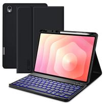 Dėklas su klaviatūra Tech-Protect SC Pen + Keyboard Samsung Galaxy Tab S12+ Plus 12.4, juodas