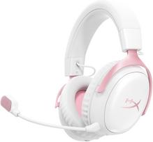 HyperX Gaming Headset Cloud III S Wireless White Pink - DG0R2AA | DG0R2AA | 826581045021