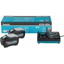 Makita Zestaw zasilający 40V 2x5,0Ah XGT (BL4050Fx2+DC40RA) (UN3480) (EUEPSKGRT2) | EUEPSKGRT2 | 197050021182