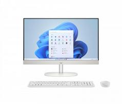 Komputer HP 24 -cr1011nw PC Intel Core Ultra 5 125U 60,5 cm (23.8") 1920 x 1080 px All-in-One PC 16GB DDR5-SDRAM 512GB SSD Windows 11 Home Wi-Fi 6 (802.11ax) AI PC White (C63J1EA) | C63J1EA | 5902002369206