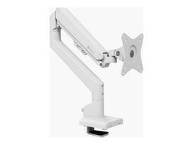 Arozzi Desk Mount | Neo Single - Gas Spring Monitor Arm AZ-ALZARE-NEO-WT | Tilt, Swivel, Rotation | Maximum weight (capacity) 9