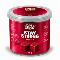 STAY STRONG – baltyminis užkandis su kreatinu STAY STRONG – baltyminis užkandis su kreatinu