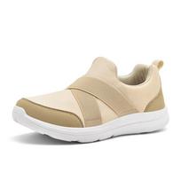Moteriški ortopediniai batai plačioms pėdoms, patinę, skirti vaikščioti, laisvalaikio batai, unisex, minkšti, patogūs, bėgiojimui, vyriški batai 38 smėlis
