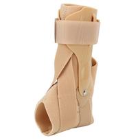 Ankle Brace X Shaped Ankle Support Brace Fixed Compression Protector for Men Women for Sports Basketball Football XL beige
