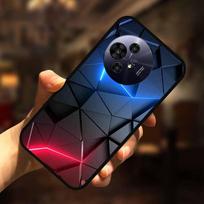 TCL 50 Nxtpaper 5G dėklas Prabangus Madingas Minkštas TPU Apsauginis Silikoninis Telefono Dėklas TCL 50 Pro Nxtpaper 5G Galiniai Dangteliai Coque 50 Nxtpaper 5G blue