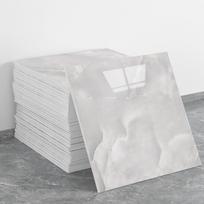 Lipnios marmuro sienų plytelės, mišrių spalvų, tinkančios moderniam dekorui, dekoratyvinės plytelės, madingi plytelių raštai, PVC grindų plytelės 50pcs white