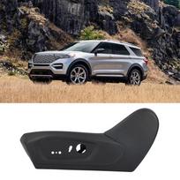 Priekinės sėdynės bėgelių dangtelio apdailos aksesuarai Patvarus apsauginis skydelis Sėdynių apsauga Ford Explorer 2020-2023 beige