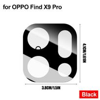 For OPPO Find X9 X9Pro Tempered Glass Camera Protectors Anti-scratch Explosion-proof AR Anti-Reflective Lens Films for Find X9 3PCS gray