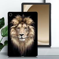 Silikoninis planšetės dėklas, skirtas Samsung Galaxy Tab A11 A9 + 8.7 Plus S5e T720 dėklas Tab A 10.1 T510 A8 X200 S6 A7 Lite TPU juodas korpusas Tab A 8.0 2019 T290 ryškiai rožinė