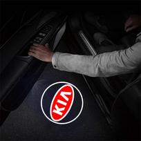 1/2/4Pcs Car Door Projector LED Lights HD Welcome Lamp For Kia Rio Picanto Sportage Niro Morning Ceed ProCeed Optima Seltos rpfkn11 gray