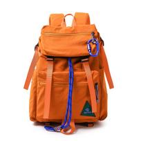 Schoolbag new backpack women's and men's outdoor sports mountaineering bag large capacity hiking bag light leisure backpack 20-35L orange