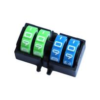 4 Digit Wheel Board Games Score Counter Rotating Number Dials Date-Time Display Tally Tracker Adjustable Number Dials