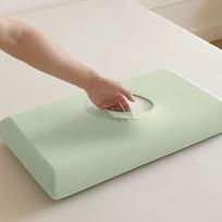Šalto šilko vėsinančių pagalvių užvalkalų rinkinys - Suderinamas su atminties putomis, Elastingas vidinis pamušalas High Elastic Universal Size [40CM-70CM] gray
