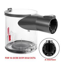 For Dyson V6 V7 V8 V11 V15 V10 V12Slim Vacuum Cleaner Dust Bin And Filter Replacement Canister Bin HEPA Filter Accessories as the picture