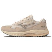 Mizuno Wave Rider Beta White Sand Ultimate Grey Unisex Sneakers Cream D1GA330909 40.5 beige
