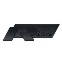 3D Metalo emblema Volkswagen VW Rline R Golf Jetta Polo Passat J175 B5 B6 Touareg Bora Beetle Automobilio grotelių ženklelis Šoninis bagažinės emblemos lipdukas