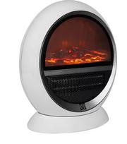Baltas židinio šildytuvas 1500 W