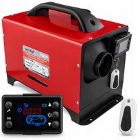 Dyzelinis oro šildytuvas 8 kW, 12V/230V, su LCD ekranu ir nuotoliniu valdymu