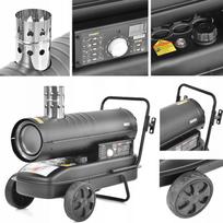 Dyzelinis oro šildytuvas HECHT 3040, 18 kW, su termostatu