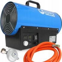 Dujinis šildytuvas 20 kW su LCD termostatu, dujų žarna ir reduktoriumi RIPPER M80926R