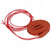 Silikoninis šildymo diržas, 80W, vandeniui atsparus, elastingas, 16