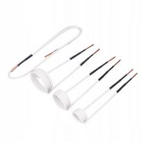 Indukcinių kaitinimo ritinių rinkinys, 4 vnt., 2,5 mm, su žalvario šerdimi, 20 GD