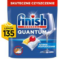 Indaplovės tabletės Finish All in1, citrinų kvapo, 135 vnt.