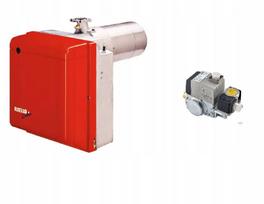Dujinis degiklis RIELLO BS2, 100–114 mm, su dujų rampa MBD 407 G 3/4", 35–91 kW