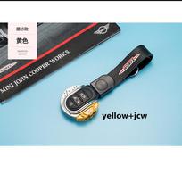 iJDM JCW Automobilio Raktų Dangtelis Mini Cooper Raktų Dangtelis Raktinė Raktų Grandinėlė Mini Cooper F55 F56 F57 F54 F60 JCW Plastikinė Medžiaga ABS white