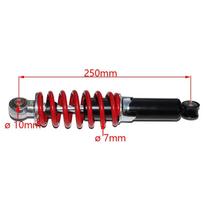 ATV Front and Rear Shock Absorber Spring 260-350mm Suitable for 50cc 70cc90cc110cc 125cc Quad Bike Kart Off-Road Vehicle Pitbike 250mm-7mm black