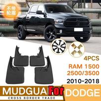 Dodge Ram 1500 2500 3500 2009-2018 4 vnt. visiškai nauji purvasaugiai purvo aptakai sparnų automobilių stilius auto priedai No Wheel eyebrow black