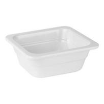 Indas plastikinis GN 1/6x65 mm Baltas