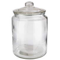 Indas stiklinis CLASSIC APS 6 L su dangteliu