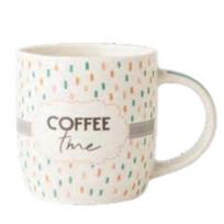 Puodelis COFFEE TIME Porcelianinis