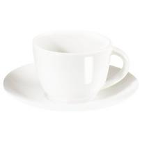 Puodelis su lėkštute ATABLE 70 ml Porcelianinis