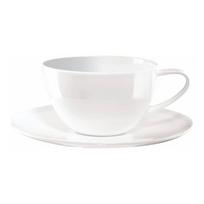 Puodelis su lėkštute ATABLE 210 ml Porcelianinis