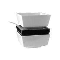Dubuo Plastikinis APS FLOAT 19,5x19,5 cm Baltas
