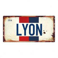 Paris Madrio Milan Munich Metal Tin Signs Vintage Plaque Auto License Plate Embossed Tag Garage Bars Pubs Clubs Home Wall Decor 15x30cm blue