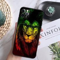 Bob Marley Rasta Liūtas Telefono dėklas iPhone 15 14 13 12 11 16 Pro Max Plus Mini 7 8 X XS Max XR Galinis dangtelis iPhone 14 Plus