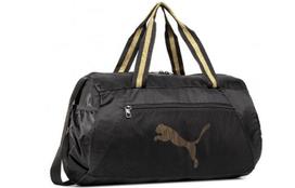 PUMA Fabric Handbag, Shoulder Bag, Gym Bag Unisex Black 077365-05 black