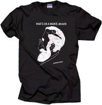 Sigmund Freud What's On Man's Mind Illustration T-shirt L black