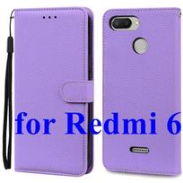 Mi 6 dėklas Xiaomi Mi 6 dėklui Redmi 6 odinis piniginės tipo atverčiamas dėklas Xiaomi Redmi 6 Mi6 telefono dėklui Redmi6 dangtelis Fundas apvalkalas krepšiai