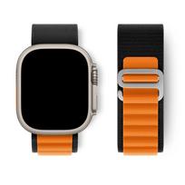 Alpine Loop Band For Watch Ultra 3 2 Strap 49mm 44mm 40mm 41mm 42mm 46mm 44 45 mm Bracelet iWatch Series 7 6 5 SE 8 10 11 42-44-45-49-S11 46mm orange