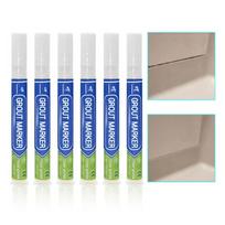 6 Pack  Tile Grout Pen Repair Pen Set 6Pcs White Waterproof Marker Grout Restorer Pen for Wall Floor Tile Lines  Narrow 2 5mm with Extra Tip balta