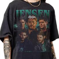 Limited Jensen Ackles 90s Bootleg Vintage T-Shirt, Jensen Ackles Streetwear Classic Tee Jensen Ackles Movie T-Shirt Gifts unisex 130 brown